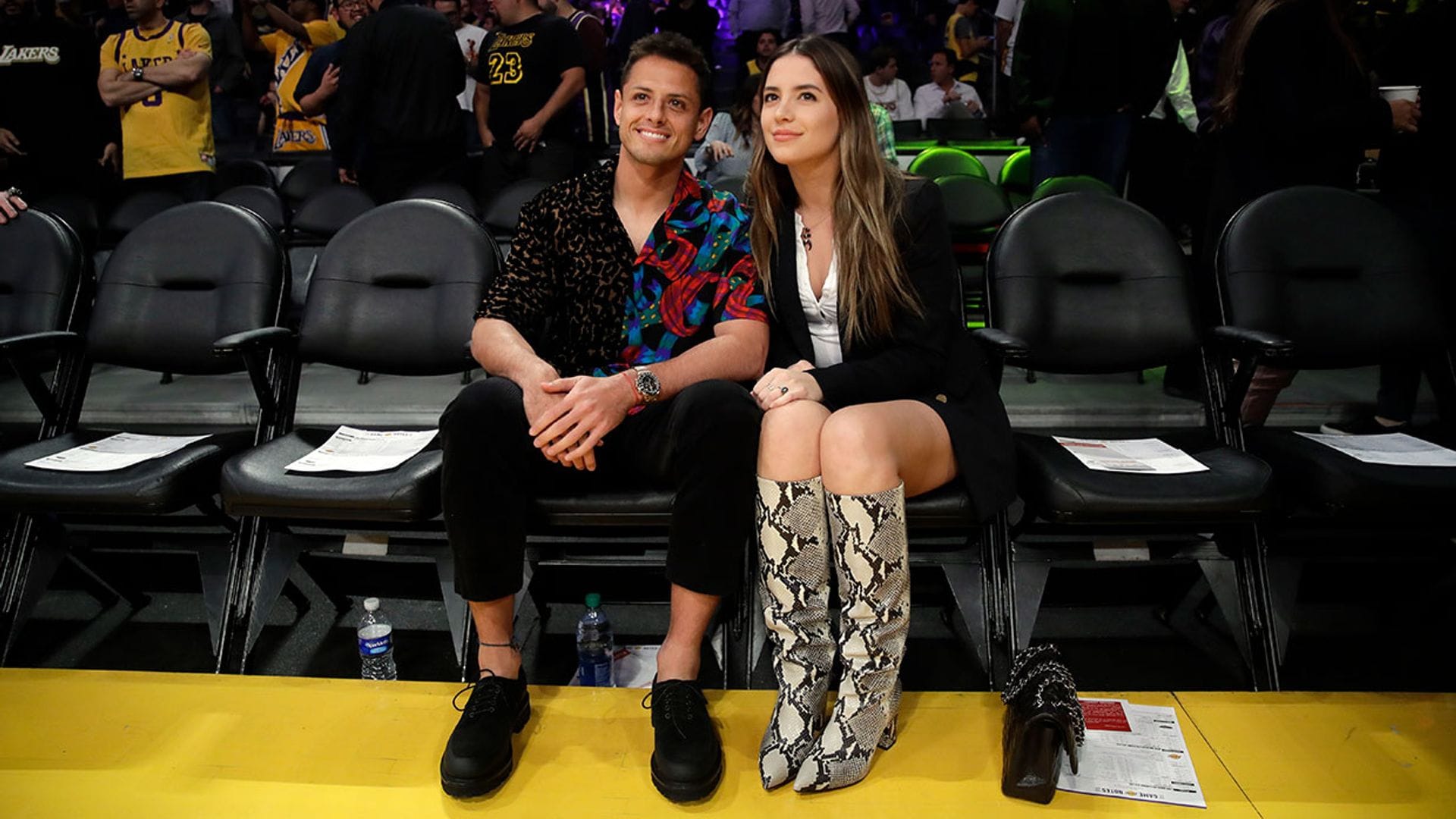 Javier Hernández, 'Chicharito', cumple un nuevo sueño en compañía de su mujer
