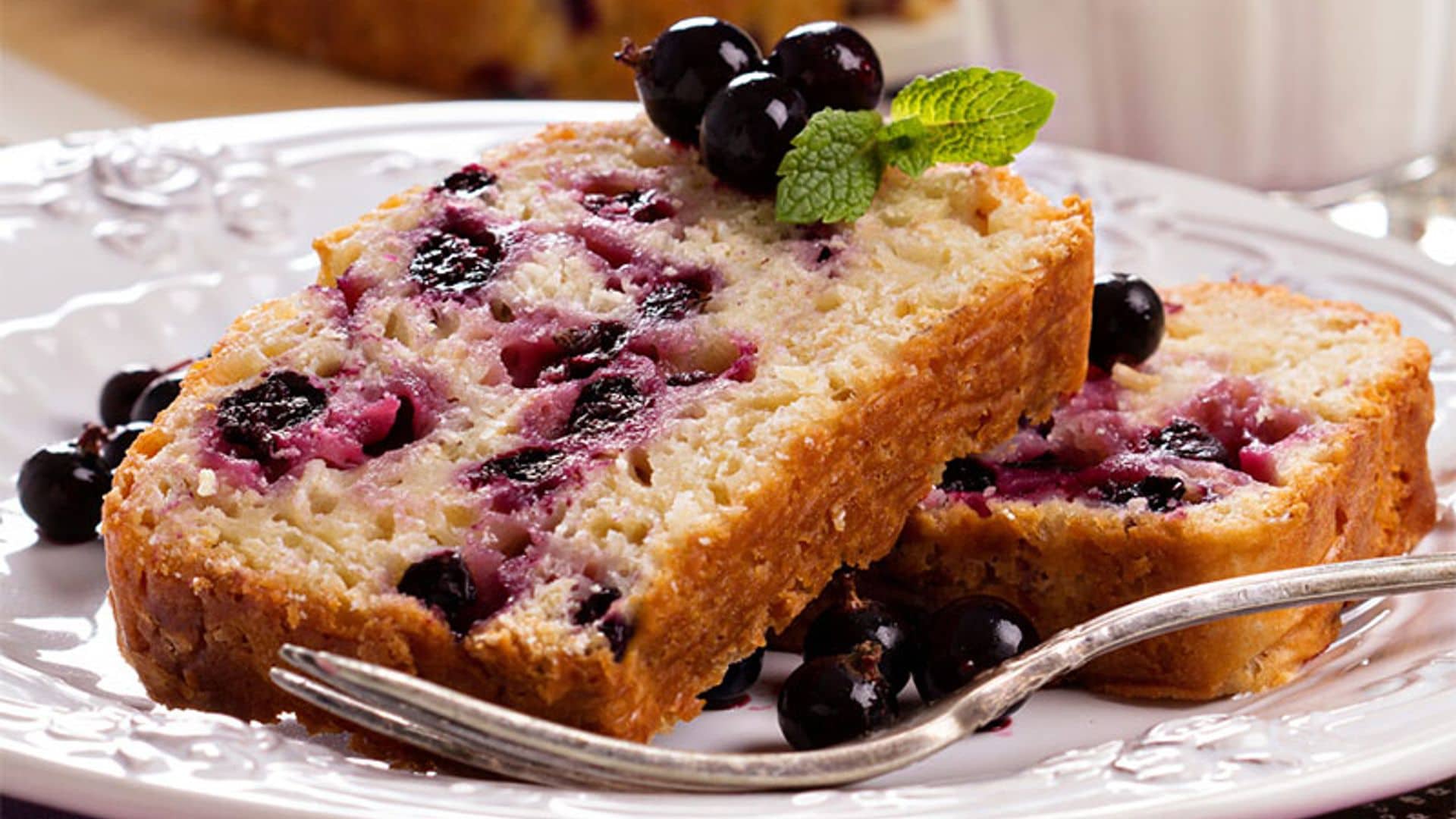 'Pound cake' de arándanos