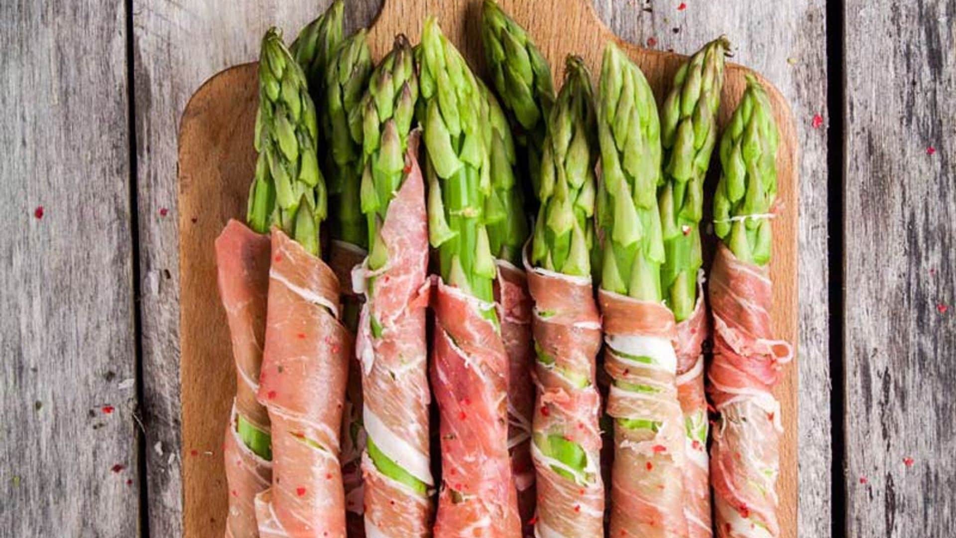 Jamoncitos de espárragos