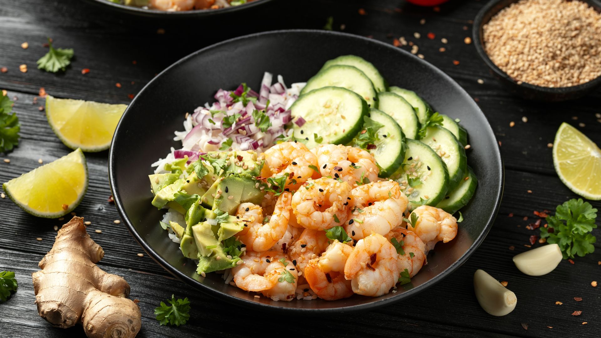 Aguacates, langostinos y gambas: el combo más veraniego, ligero y fácil de praparar