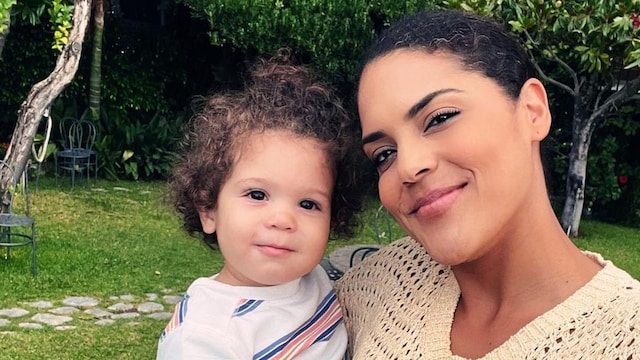 francisca y su hijo