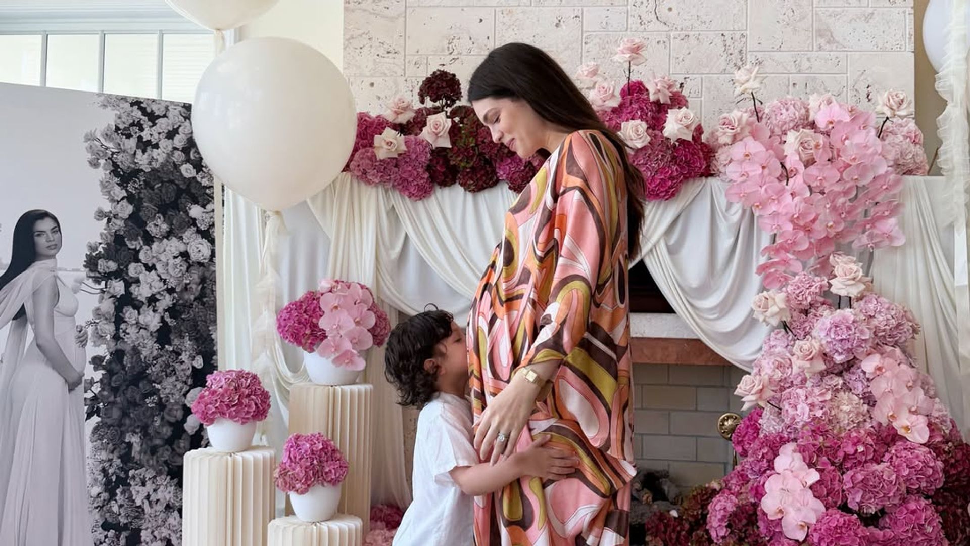 Nadia Ferreira celebró el cumpleaños 3 de su hijo Marquito poco antes de que se convierta en hermano mayor.