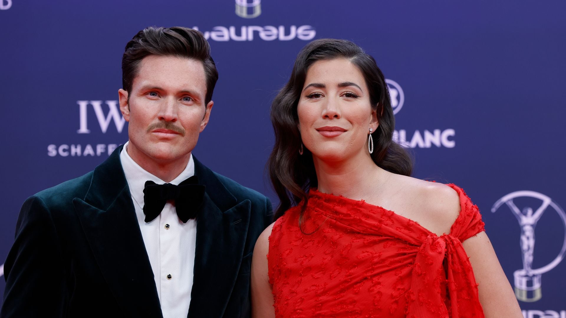 Garbiñe Muguruza y Arthur Borges