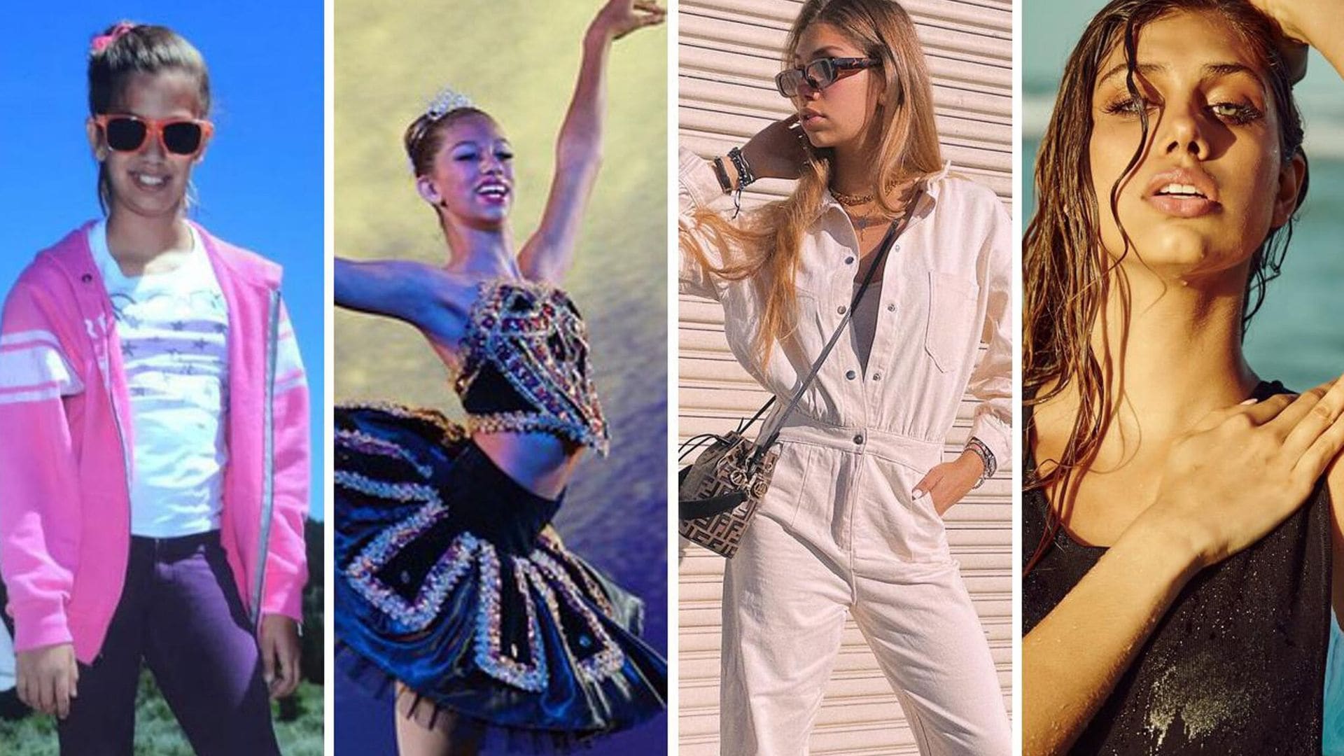 Lina Luaces, hija de Lili Estefan, de tierna bailarina a modelo de pasarela