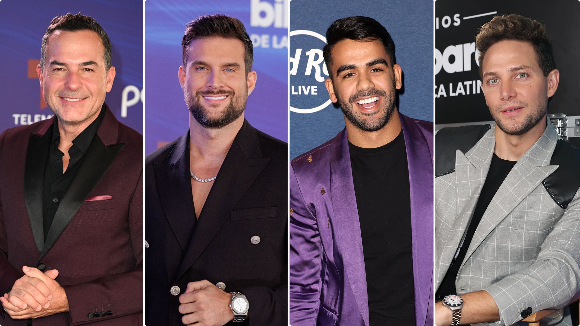 Amor y confesiones: así viven San Valentín Carlos Calderón, Clovis Nienow, Carlos Adyan y Gabriel Coronel