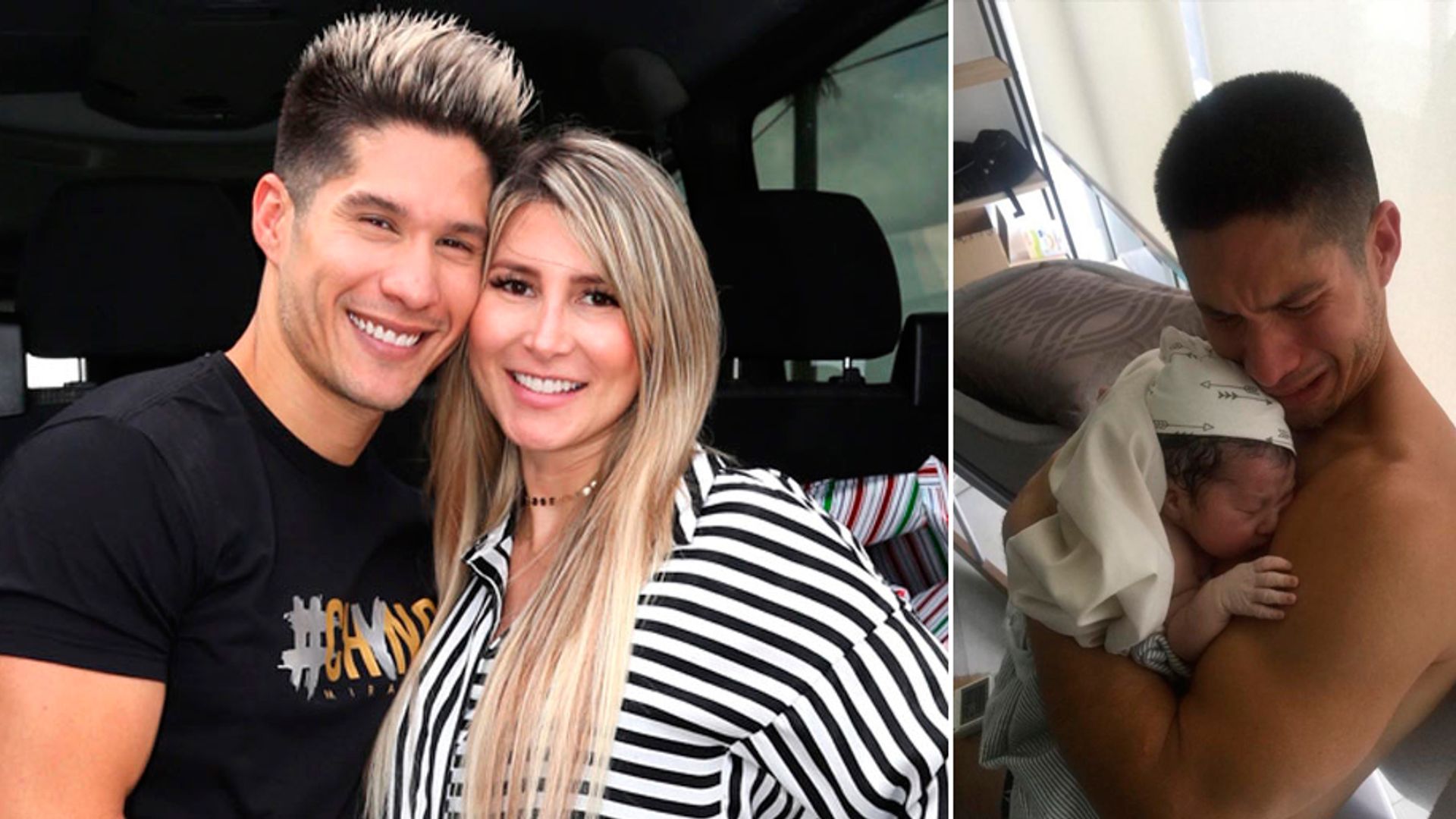 Chyno Miranda y su esposa Tashie comparten la ternura de los momentos antes de convertirse en papás