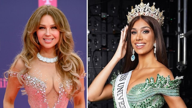 Thalía celebra orgullosa la coronación de su 'sobrinita' Lina Luaces como Miss Universe Cuba