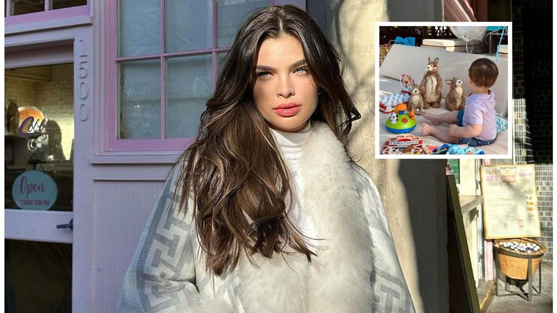 Así vivió Marquitos, el bebé de Nadia Ferreira y Marc Anthony, su primer día de Pascua