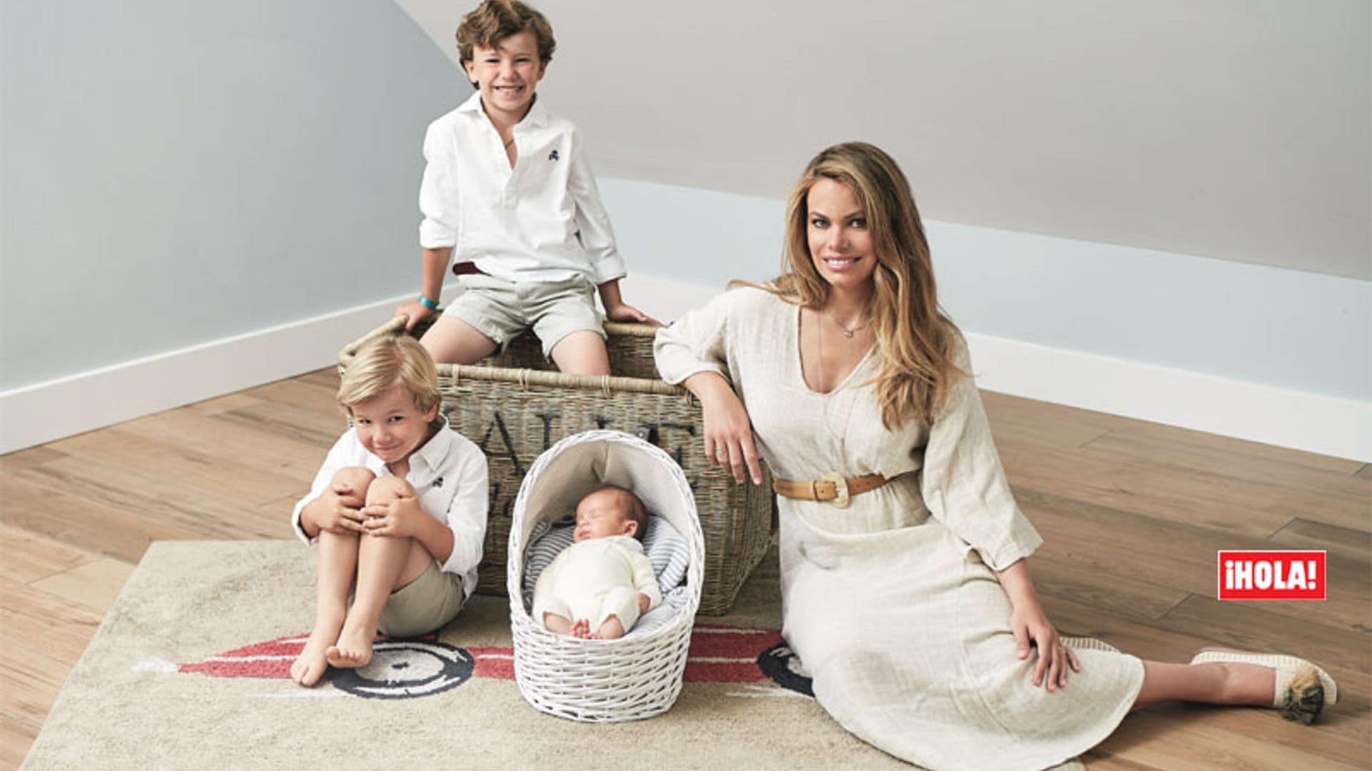 EXCLUSIVA: Carla Goyanes, feliz con su familia numerosa, desvela cuándo bautizará al pequeño Beltrán