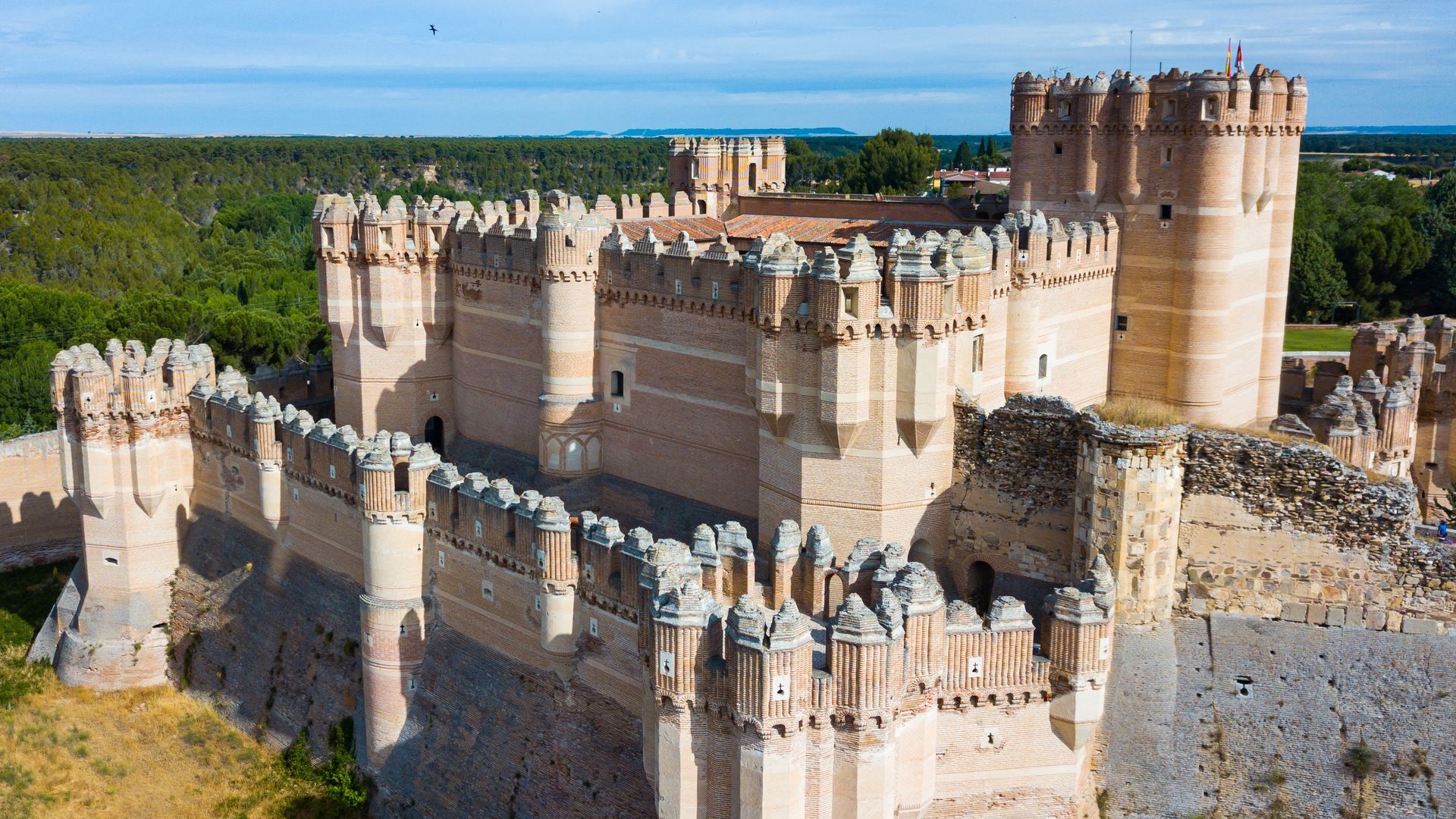 Castillo de Coca, Segovia
