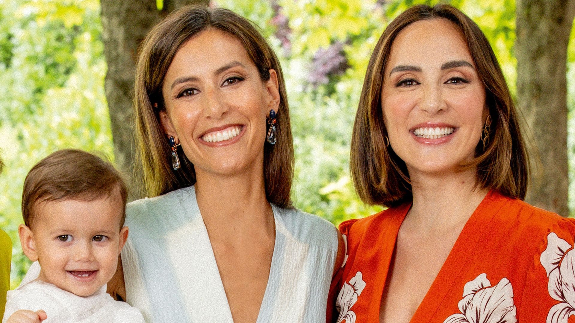 Ana Boyer y Tamara Falcó en el bautizo de Martín