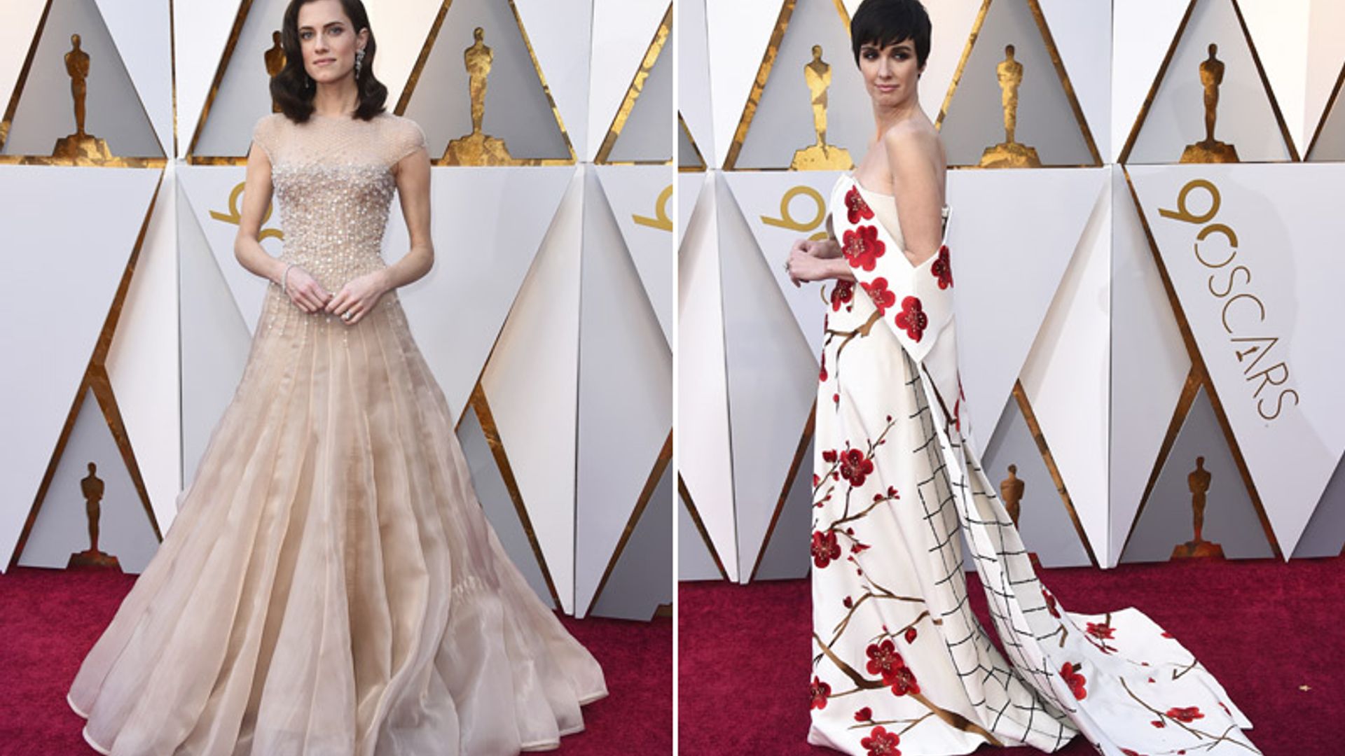 El desfile de estrellas en la alfombra roja de los Oscar