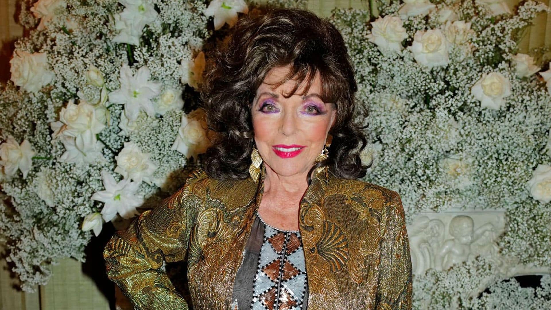 La reaparición de Joan Collins, la mítica protagonista de ‘Dinastía’, a punto de cumplir 90 años