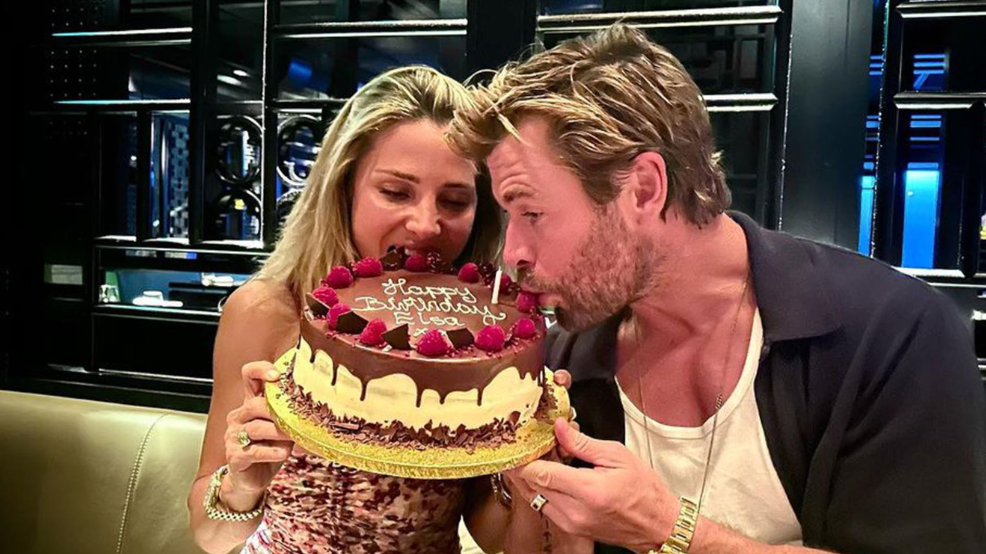 Con tres pasteles y la declaracion de su 'partner in crime': así ha celebrado Elsa Pataky su 47 cumpleaños