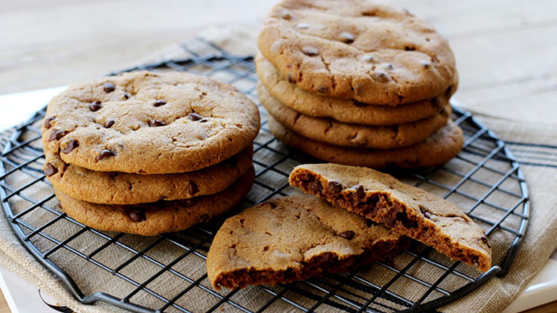 Galletas con 'chispas' de chocolate