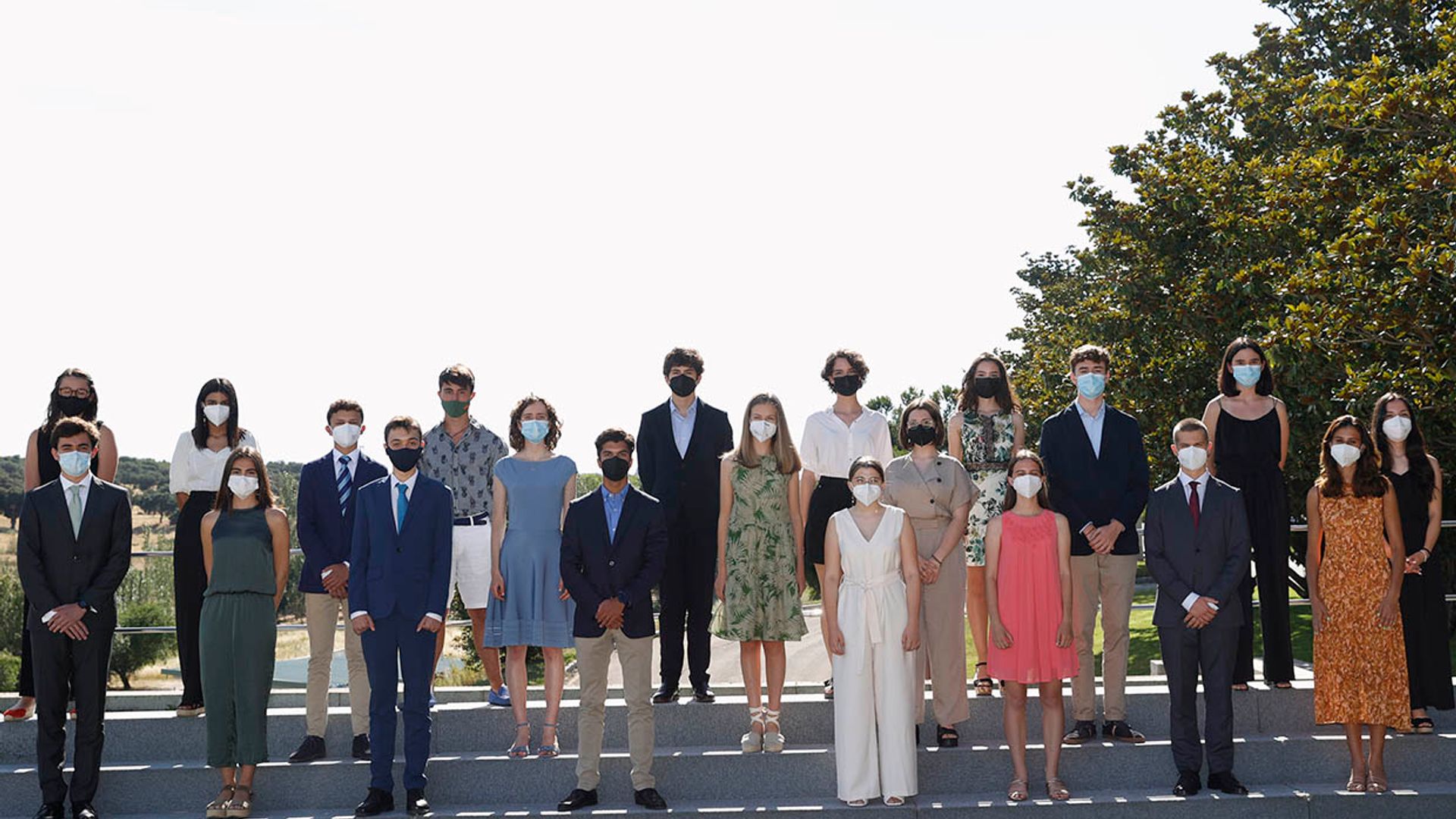 La Princesa de Asturias, una más entre los estudiantes de su promoción de los UWC