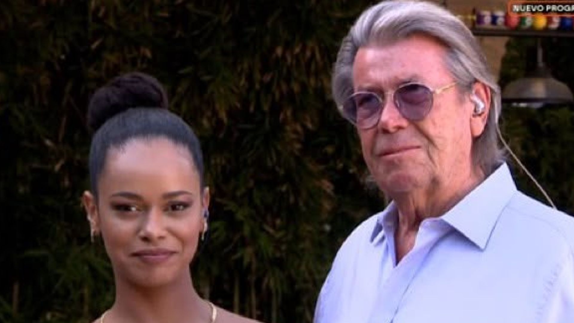 Philippe Valère y su novia Jasmine