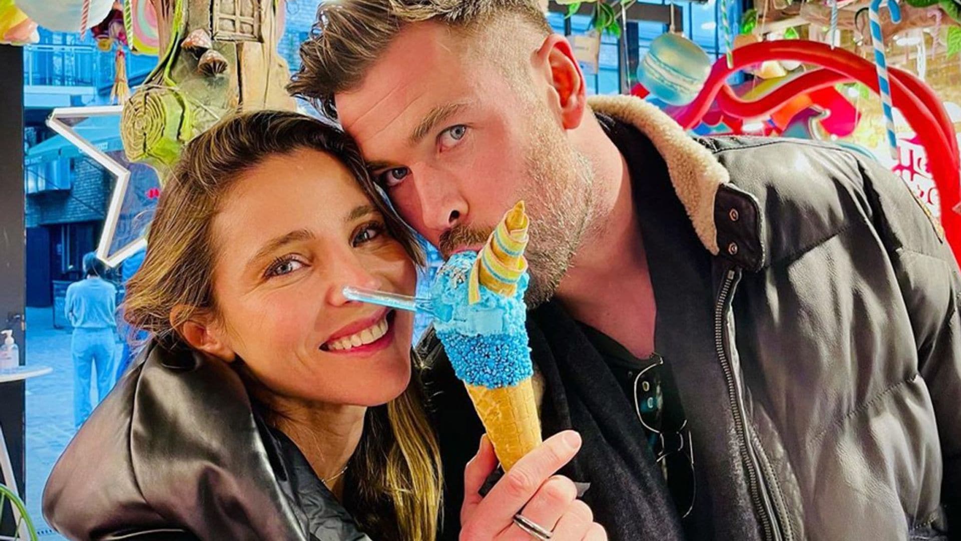 La cita más dulce de Chris Hemsworth y Elsa Pataky en Londres
