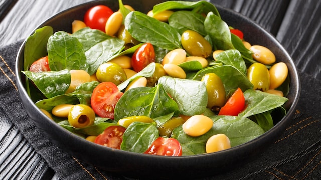 Ensalada con altramuces
