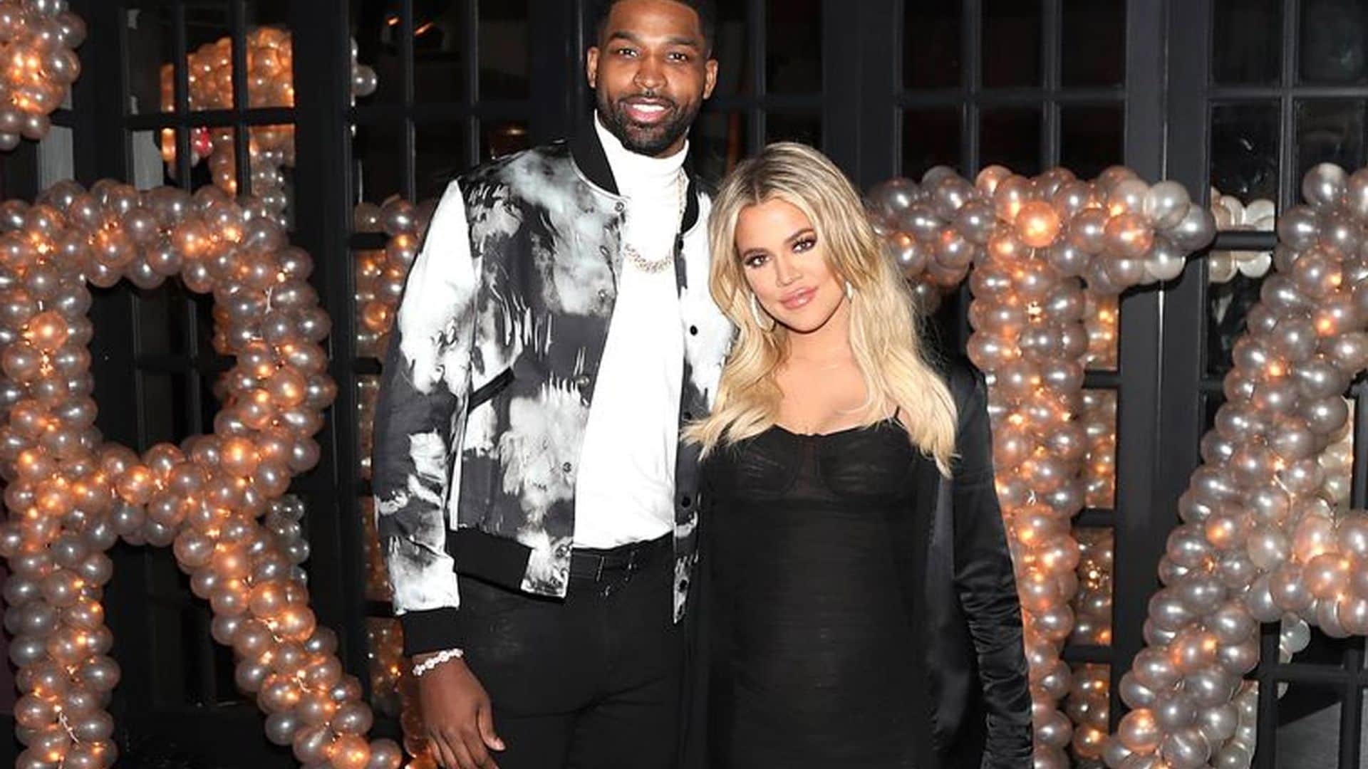 Khloe Kardashian reacciona a las imágenes de Tristan Thompson con otra mujer