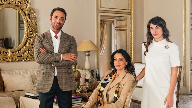 Sobre estas líneas, Andrea Perra con su prometida, Carla Traversio, y su sobrina, Beatrice