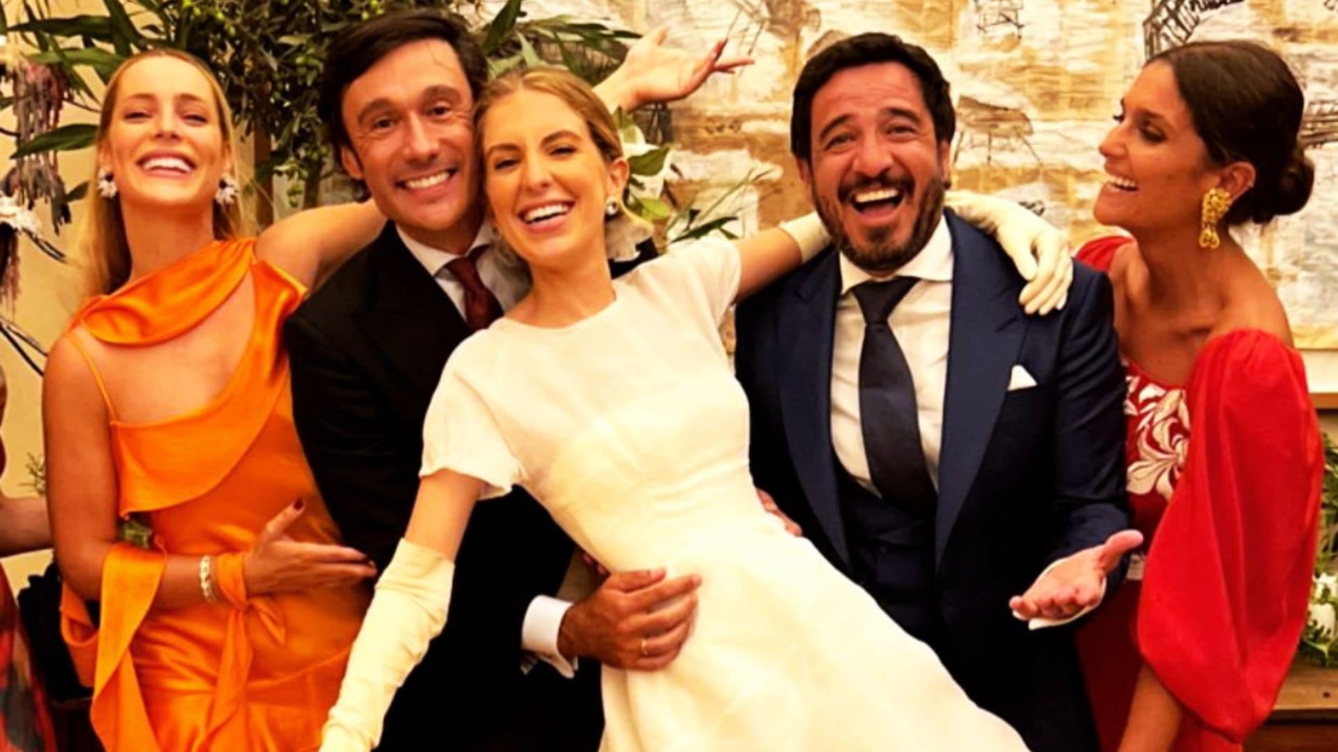 De Alejandra Onieva a Tamara Falcó y Vicky Martín Berrocal: los detalles de la celebración de boda de Luisa Bergel