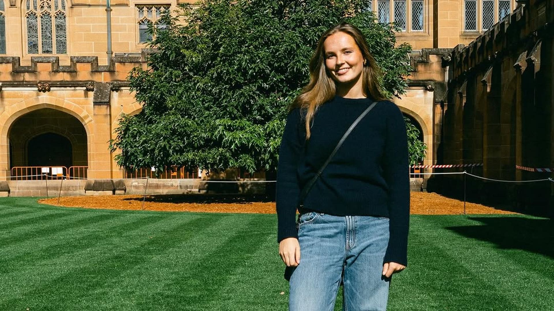 Primeras imágenes de la princesa Ingrid Alexandra en la Universidad de Sídney: "Estoy deseando empezar"