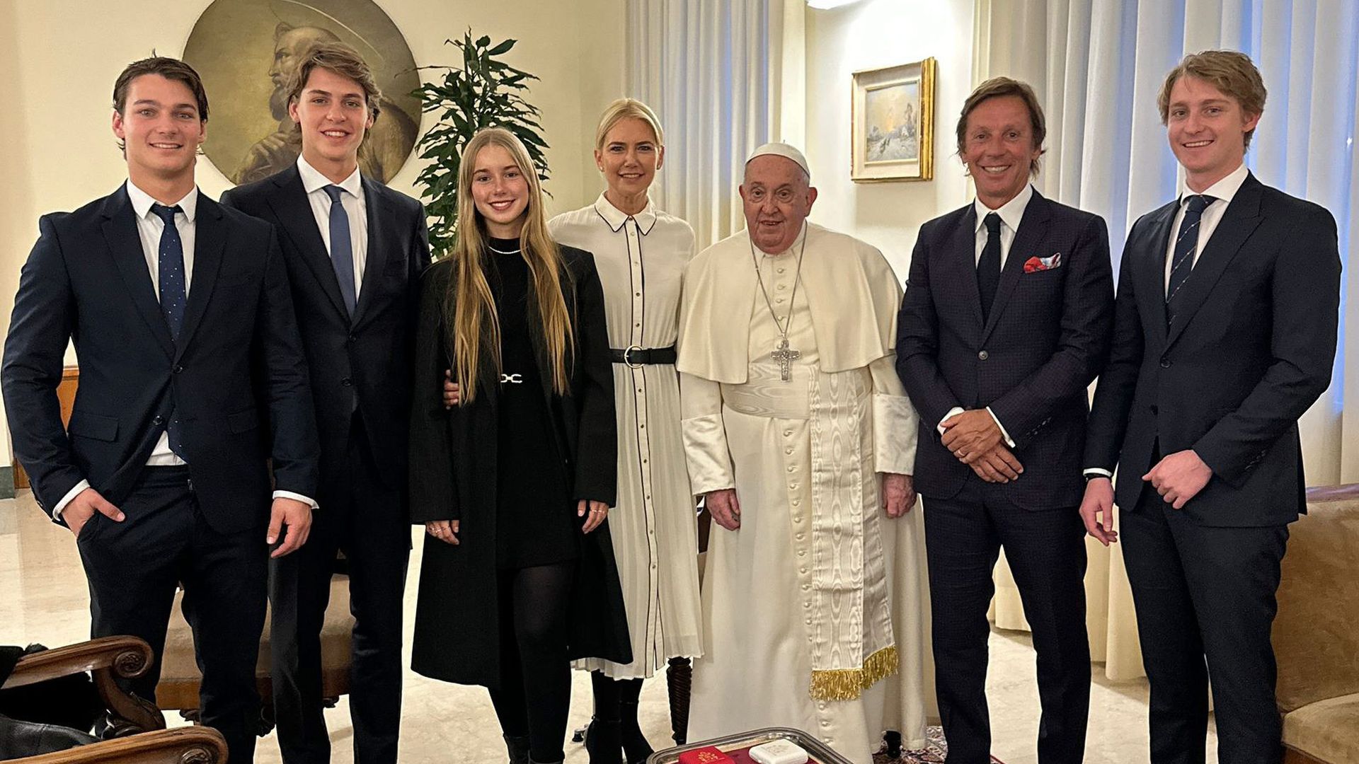 Valeria Mazza recuerda su encuentro con el papa Francisco pocos días antes de su hospitalización