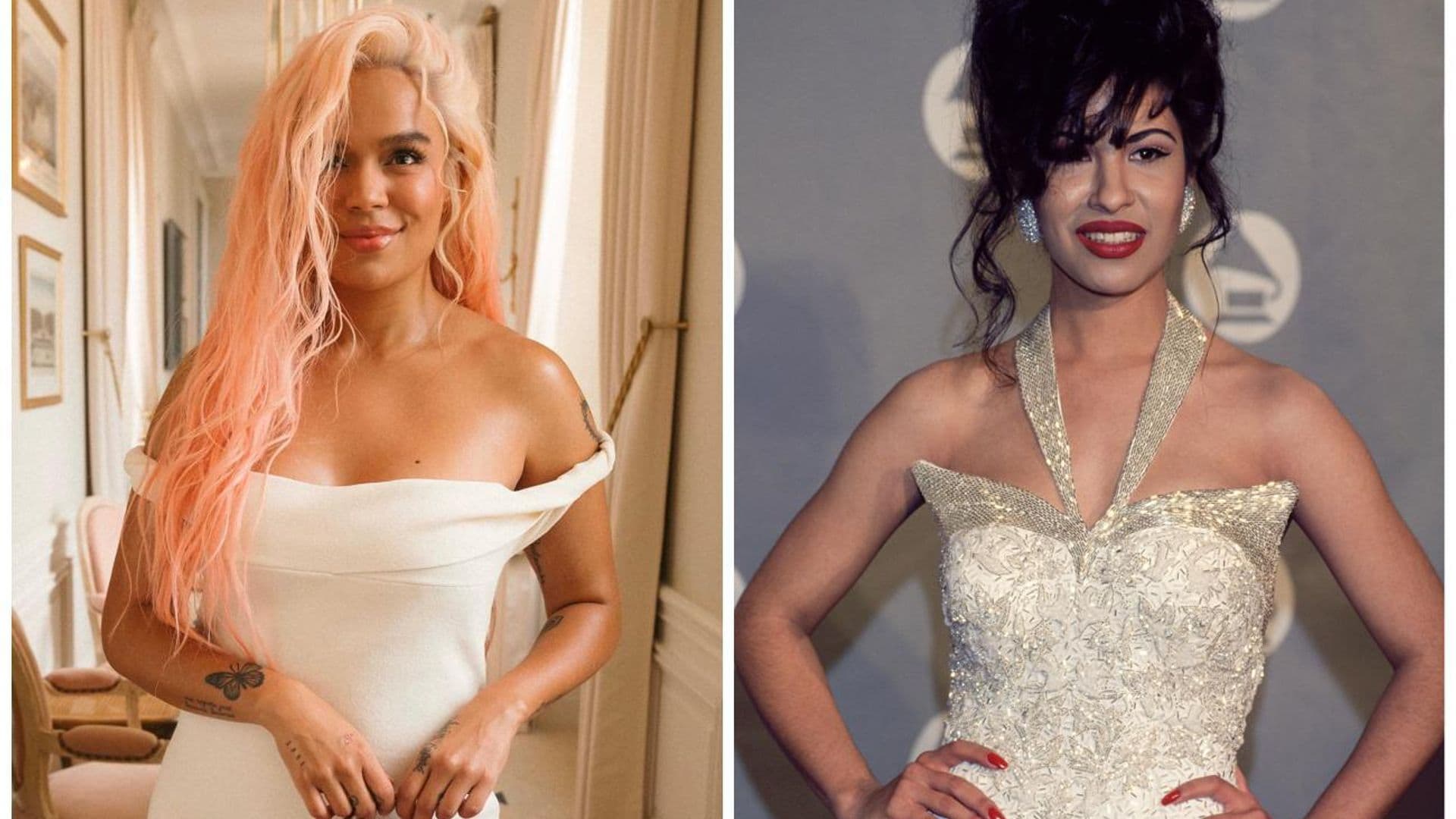Con un estilo musical distinto, Karol G rinde homenaje a Selena Quintanilla en su nueva canción