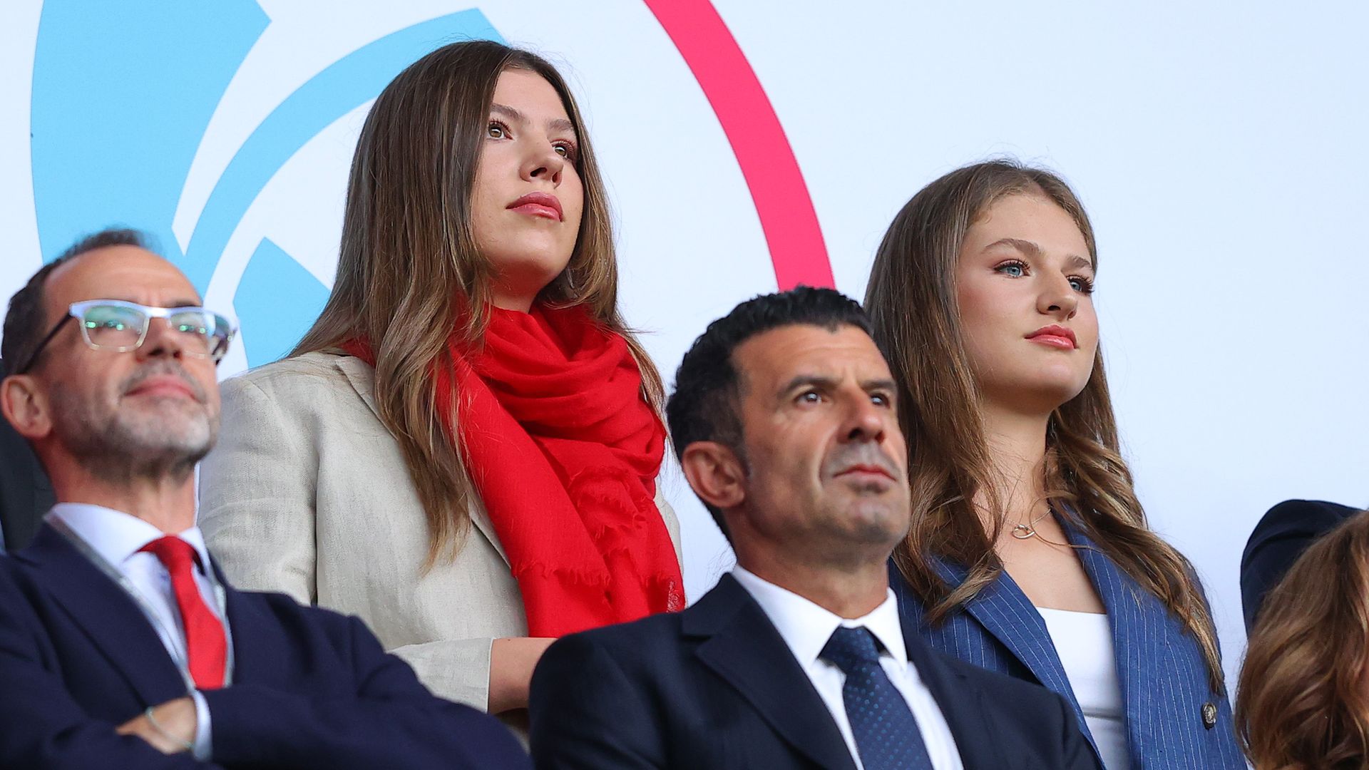 El secreto que esconde la bufanda viral de la infanta Sofía en la final de la Eurocopa