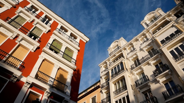 Edificios de casa en Madrid