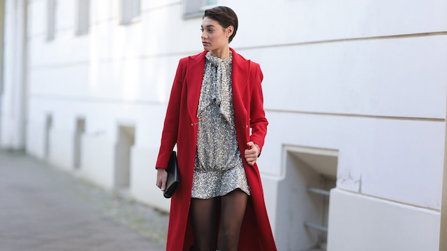 Vestido de lentejuelas para nochevieja