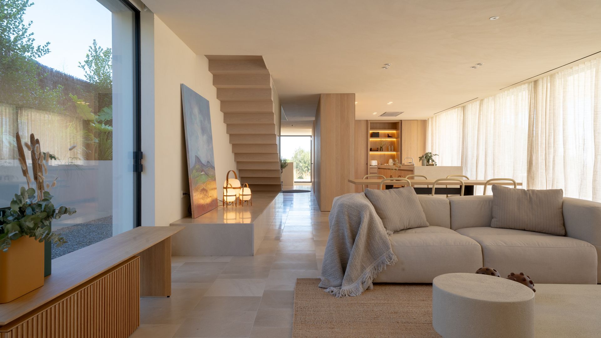 Salón, comedor y cocina