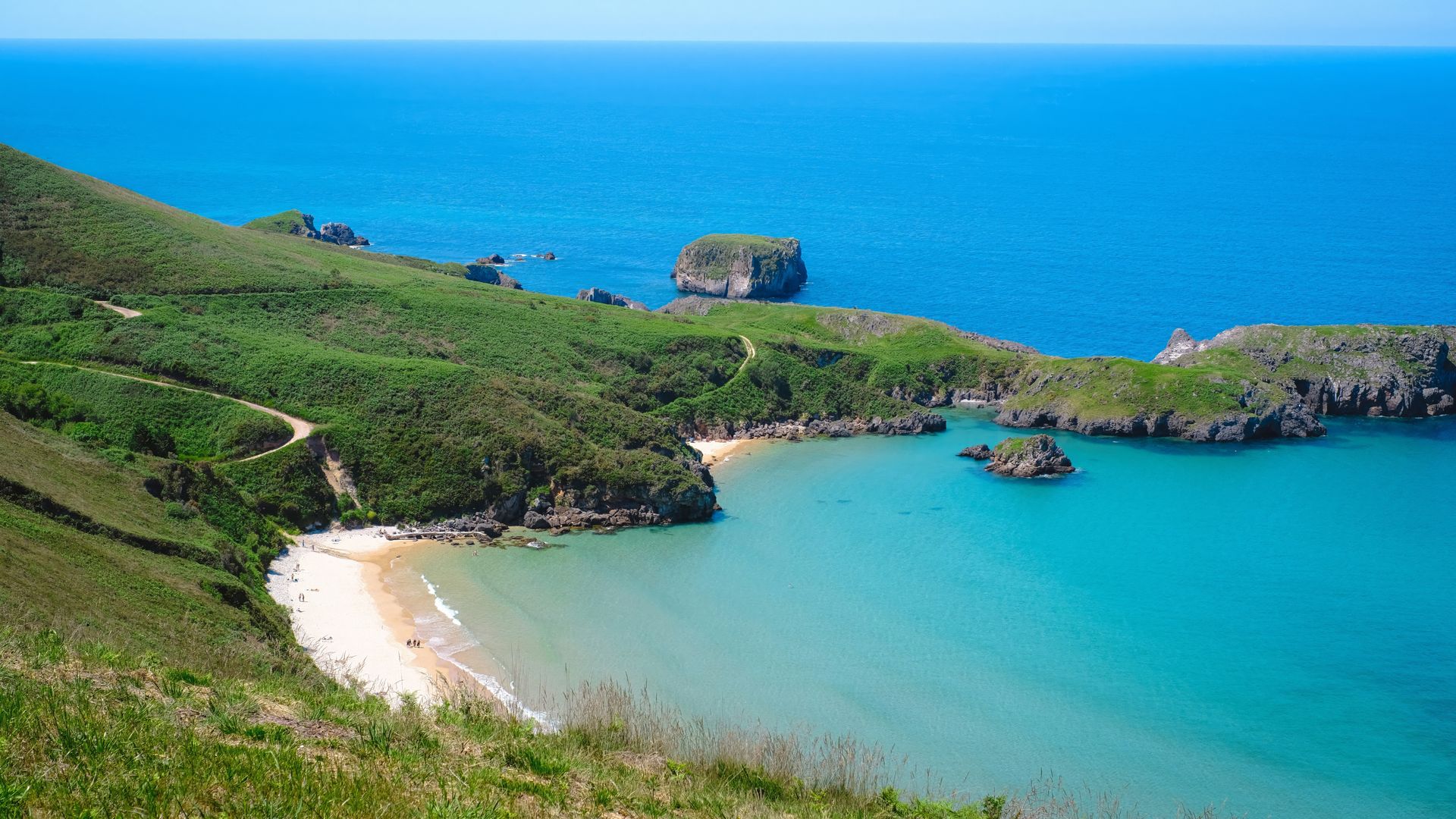 Playa de Torimbia en Asturias