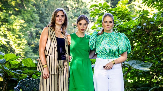 Amalia, Alexia y Ariane de Holanda, herederas del estilo colorido de su madre, Máxima de Holanda