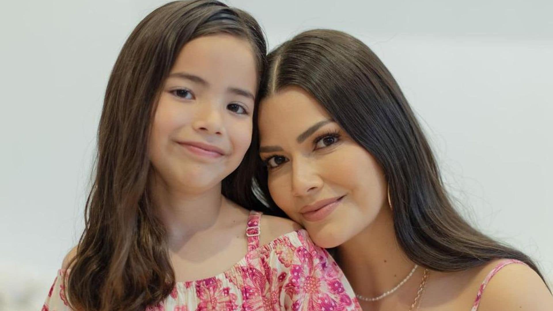 Ana Patricia Gámez, aterrorizada por el tratamiento dental de su hija, Giulietta