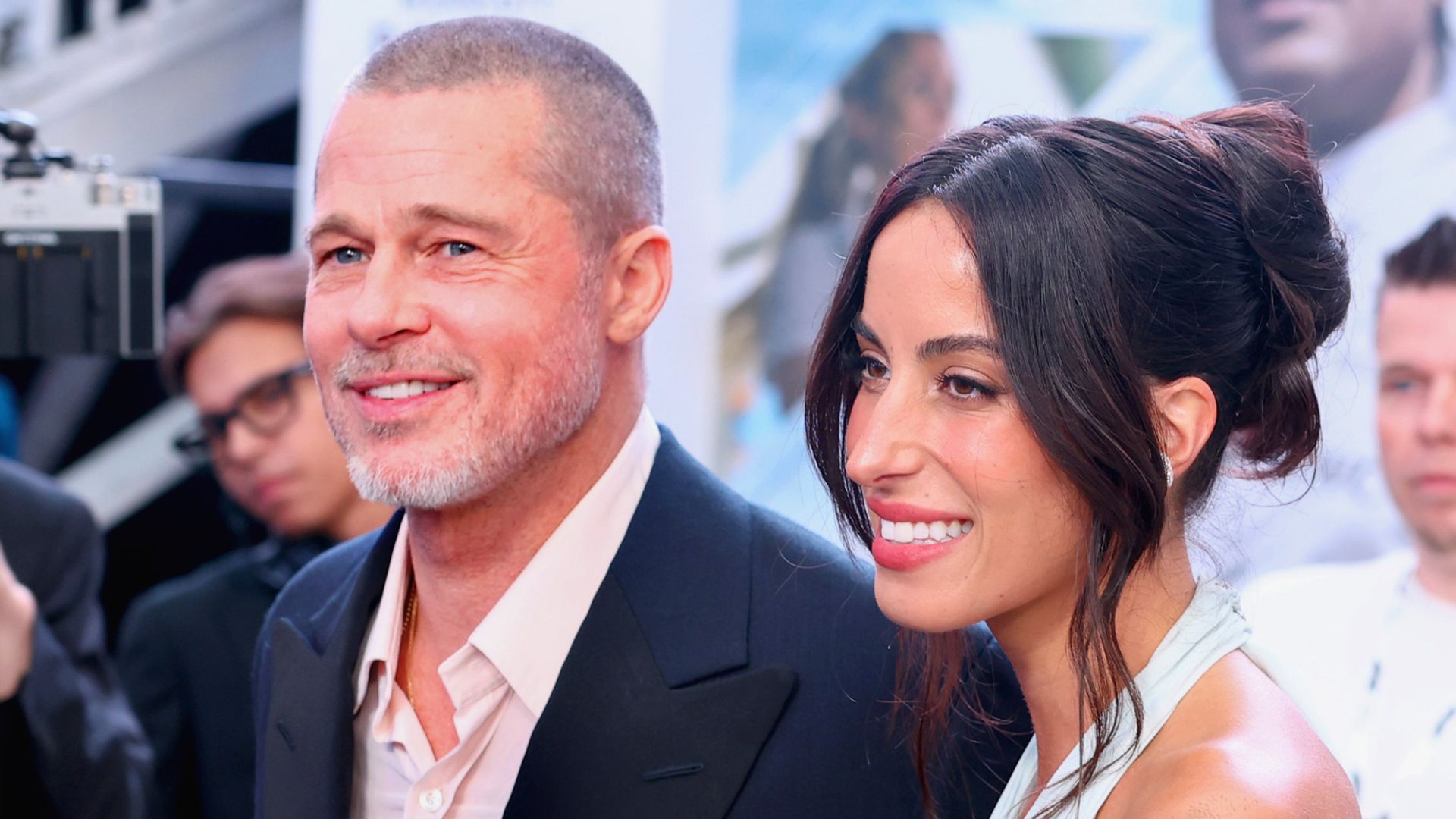 Brad Pitt e Inés de Ramón