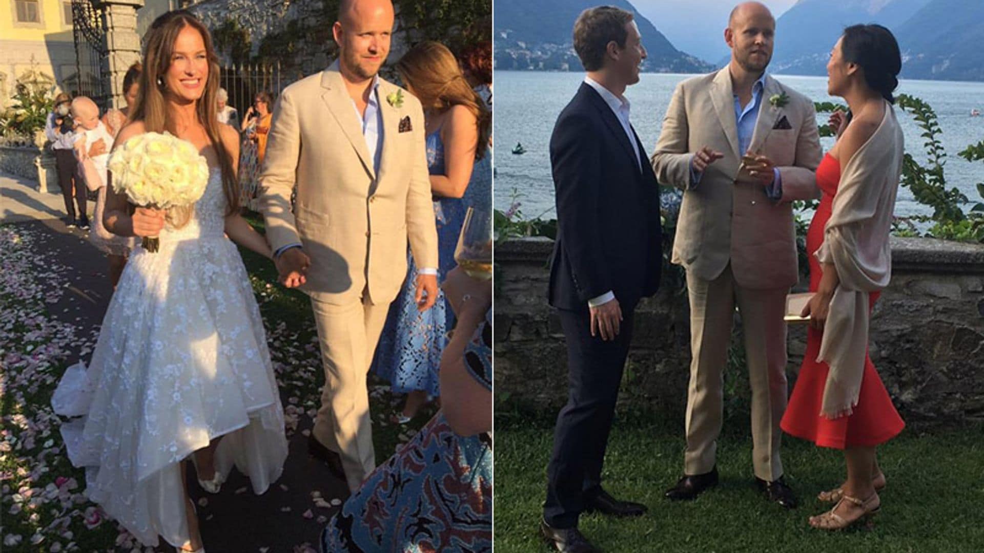 La lujosa boda del creador de Spotify