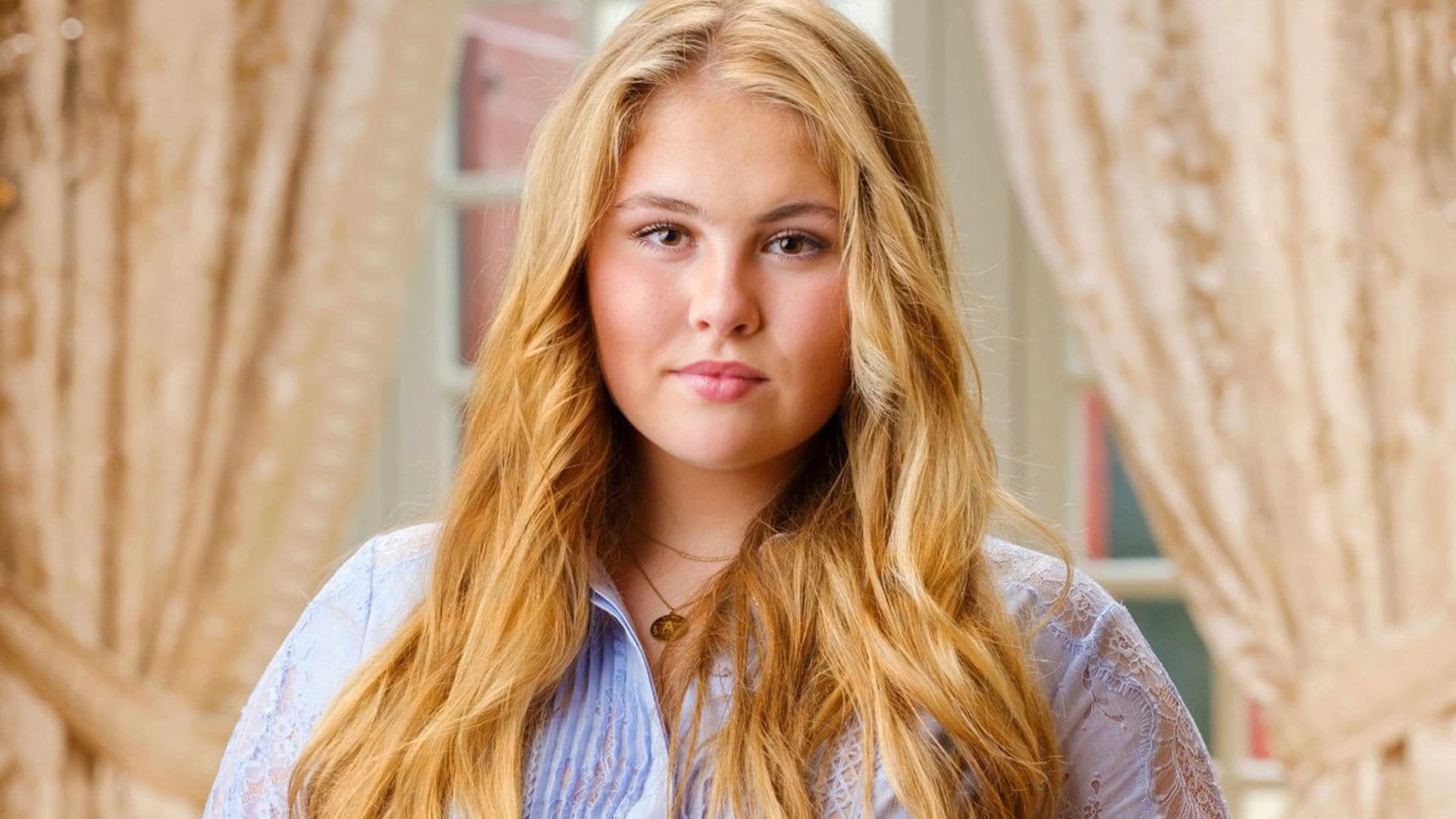 La princesa Amalia de Holanda hace historia: las confesiones más íntimas y sinceras de una futura reina, al cumplir 18 años