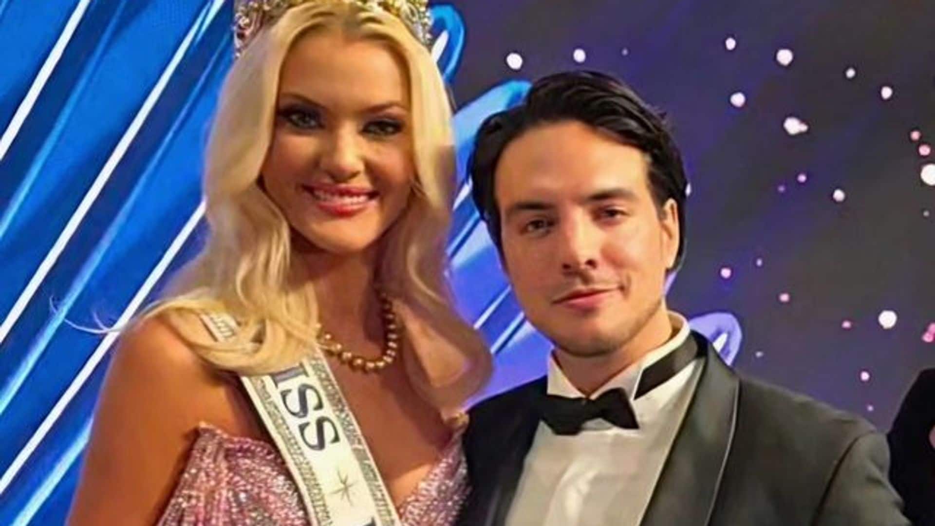 Vadhir Derbez presume su encuentro con Miss Universe 2024, Victoria Kjær Theilvig