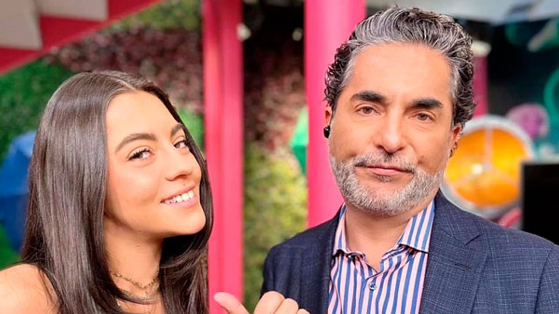 Raúl Araiza y su hija Roberta