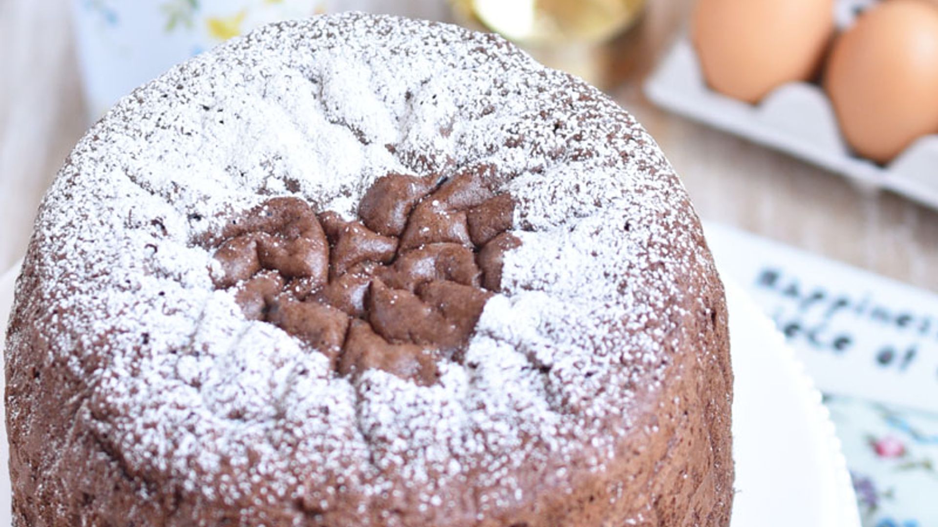Bizcocho de chocolate