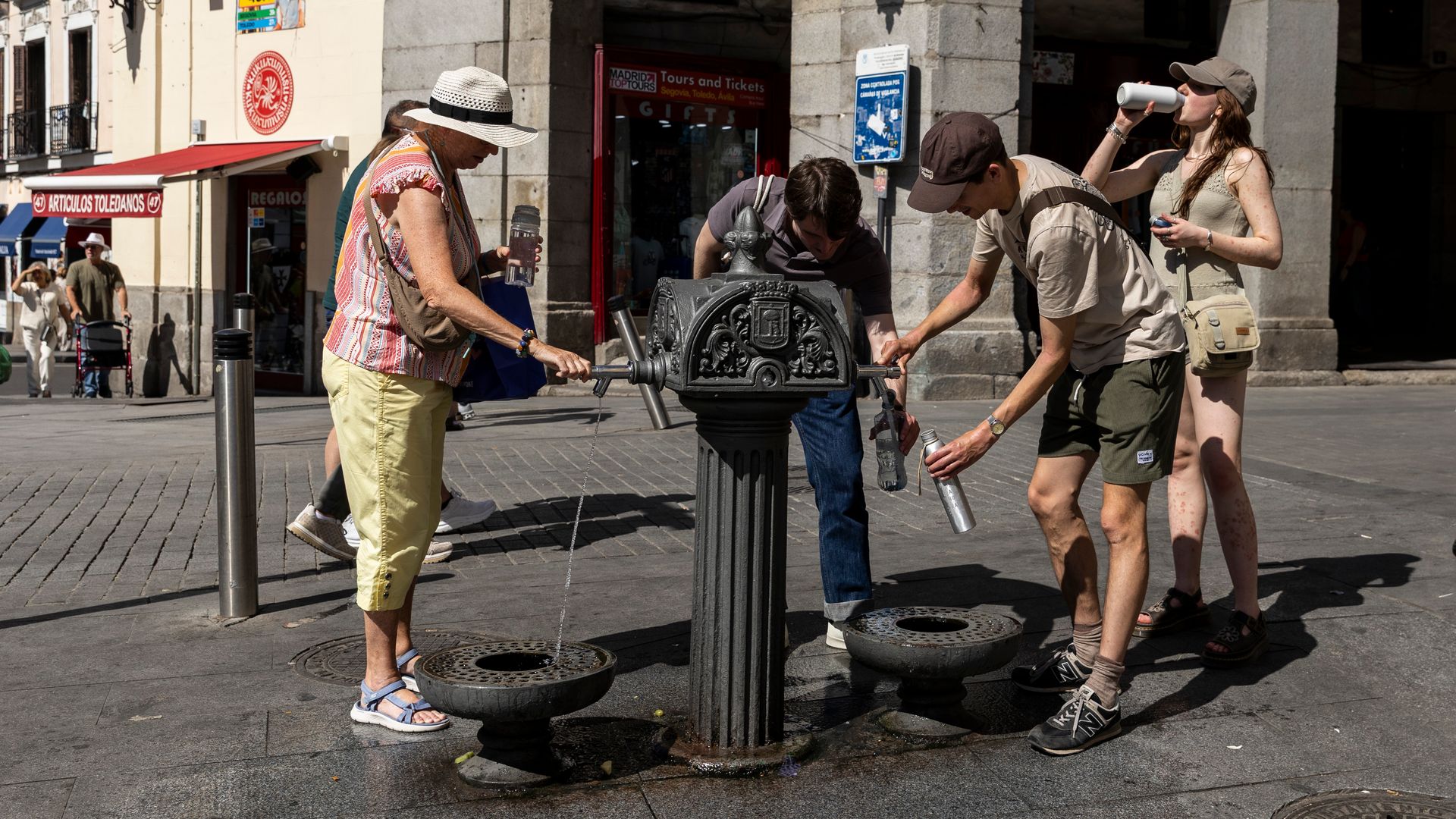 ola de calor en Madrid 