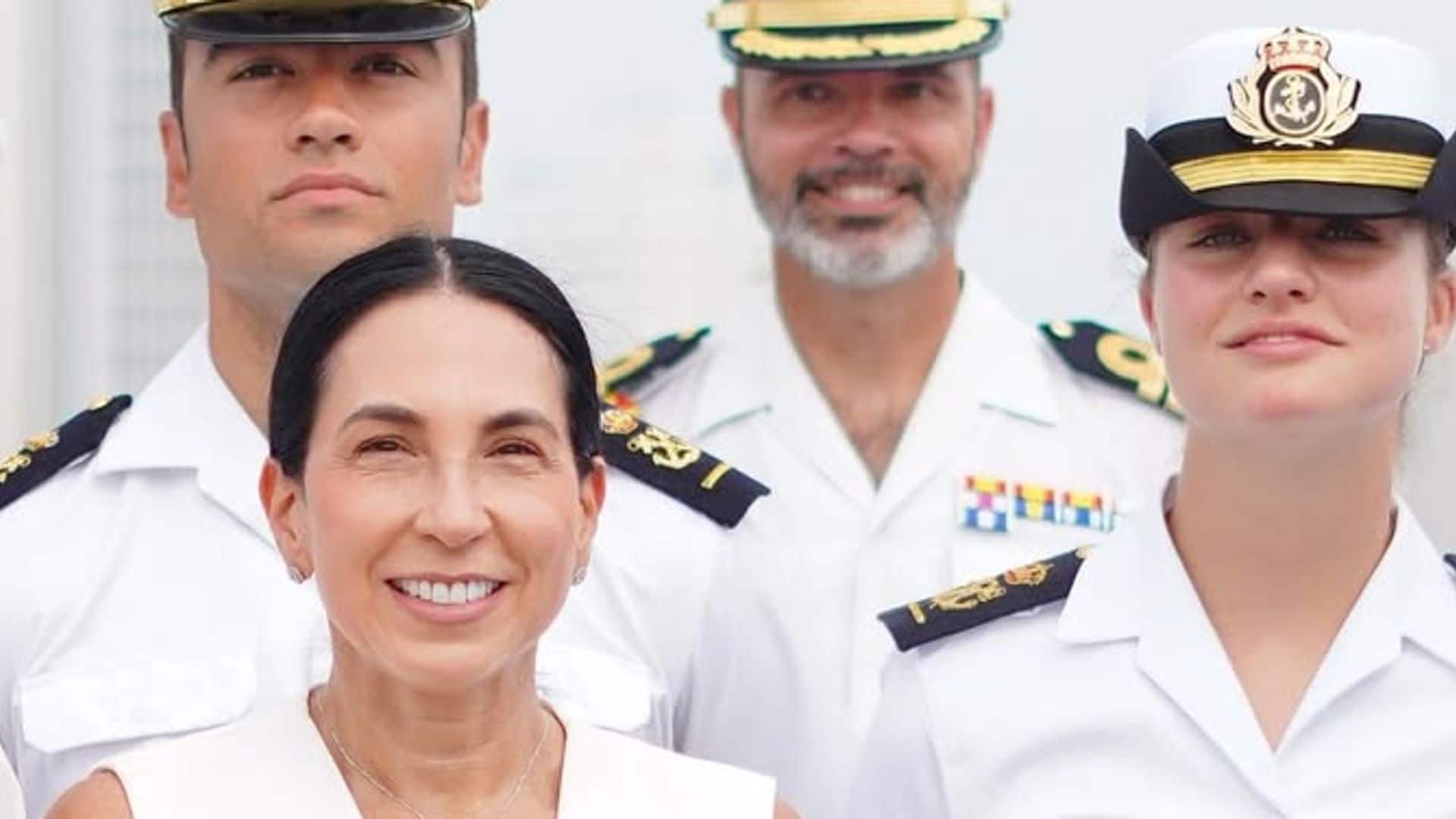 La princesa Leonor participa en un acto de hermandad antes de dejar Cartagena de Indias: los detalles e imágenes
