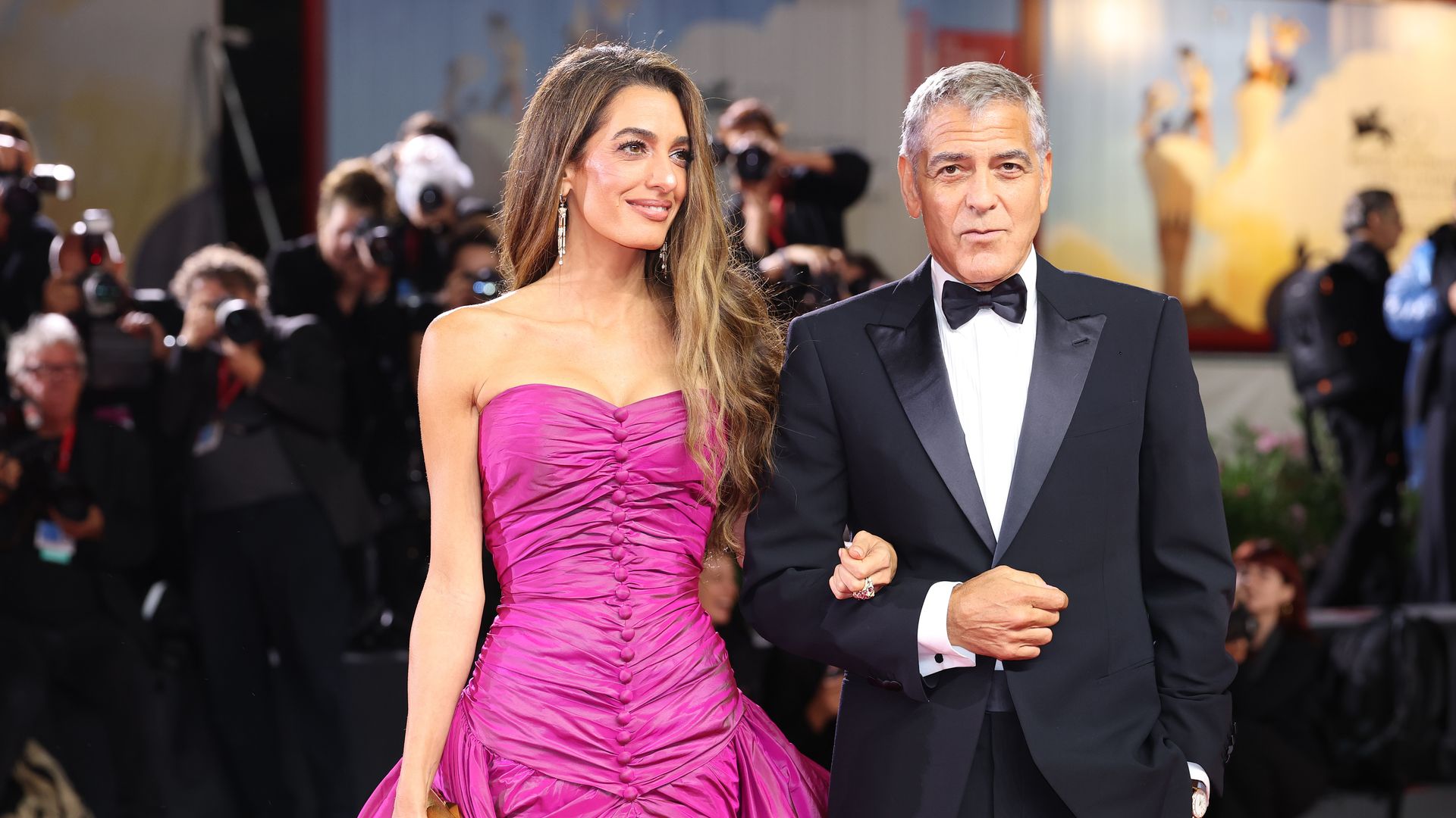  Amal Clooney y George Clooney 