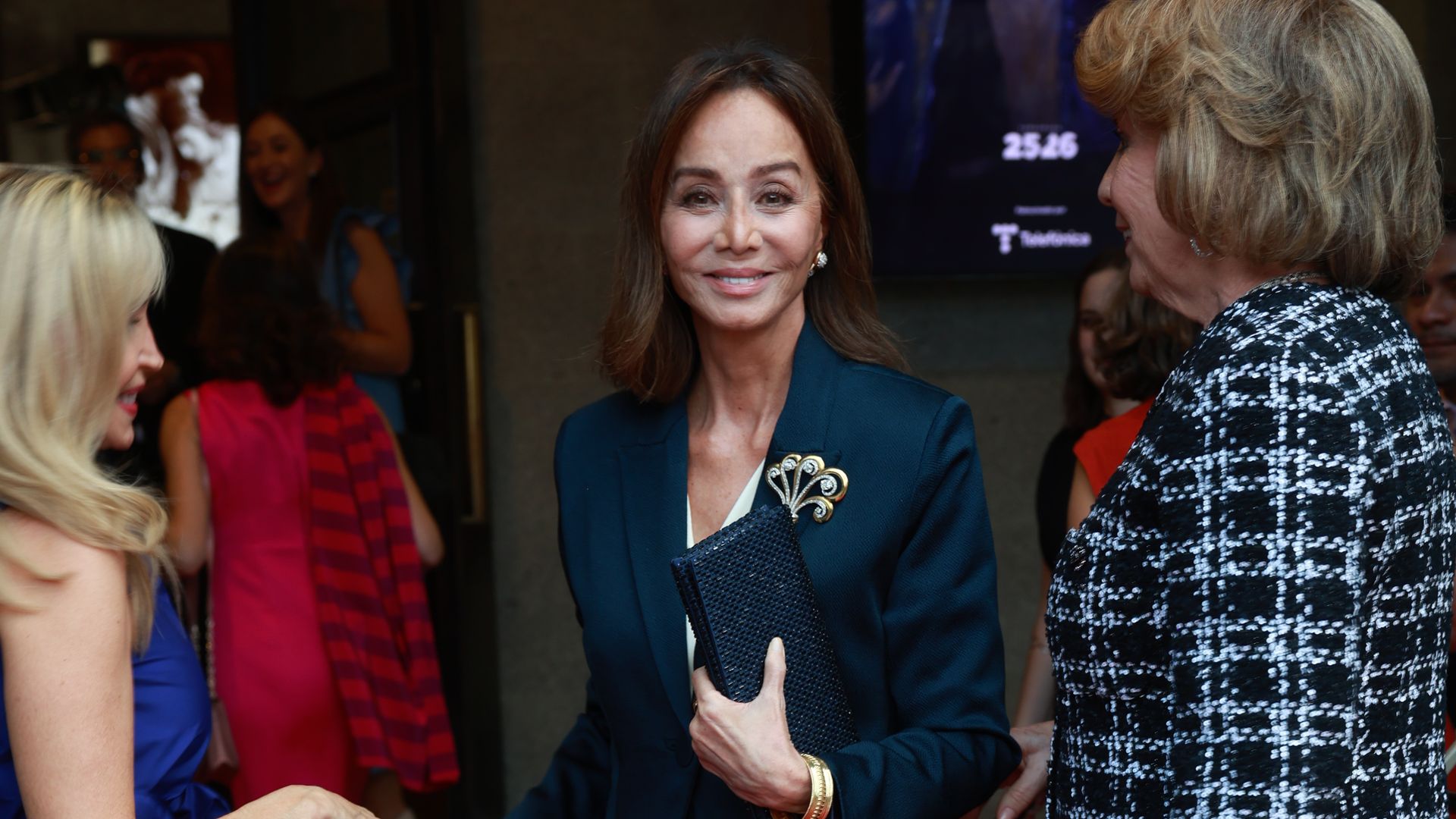 Isabel Preysler en la inauguración de la temporada de ópera del Teatro Real