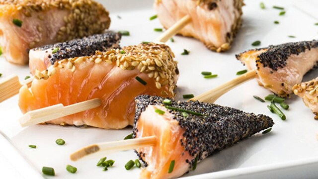 recetas con curry pinchitos salmon yogur