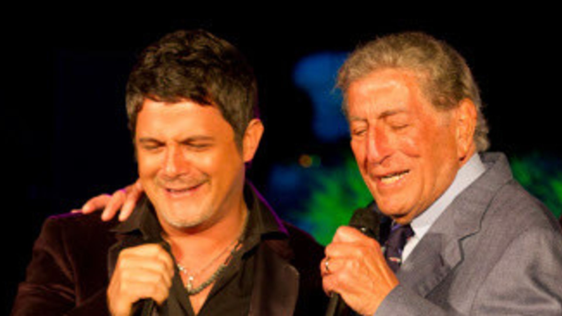 Alejandro Sanz y Tony Bennett