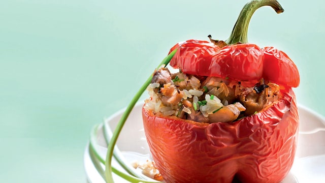 pimientos arroz