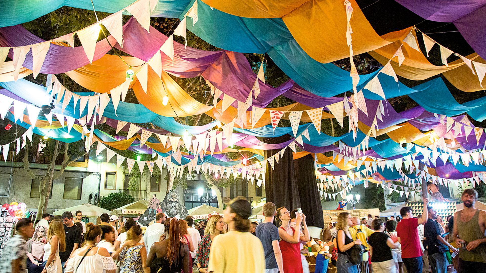 Fiestas de Gràcia en Barcelona